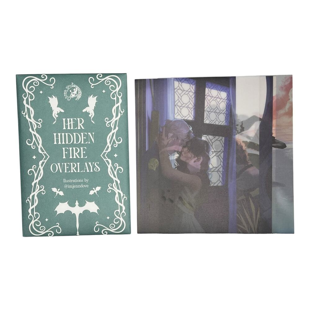 FairyLoot Her Hidden Fire Art Page Overlays - Cliodhna O'Sullivan March 2026